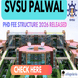 SVSU Palwal PhD Fee Structure 2026 Released; Check Fee Details Here